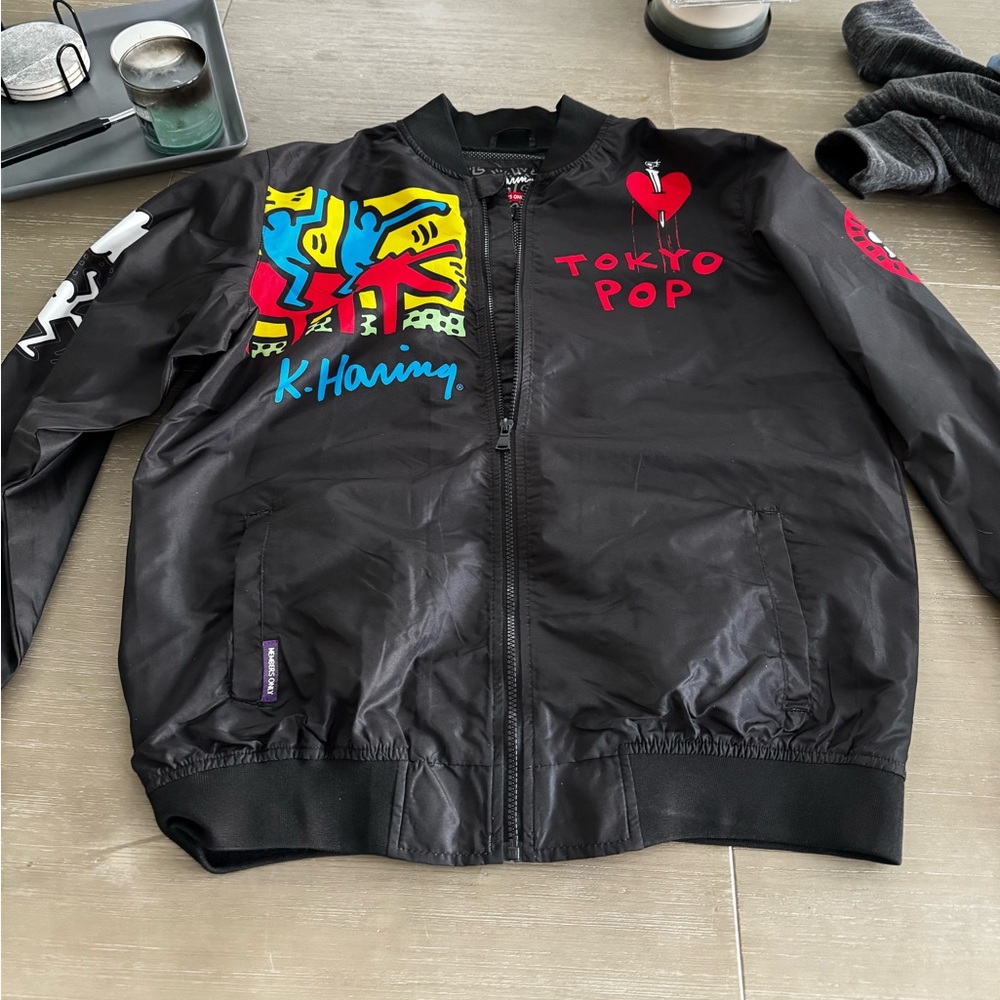 Keith Haring Members Only Jacket (Black)